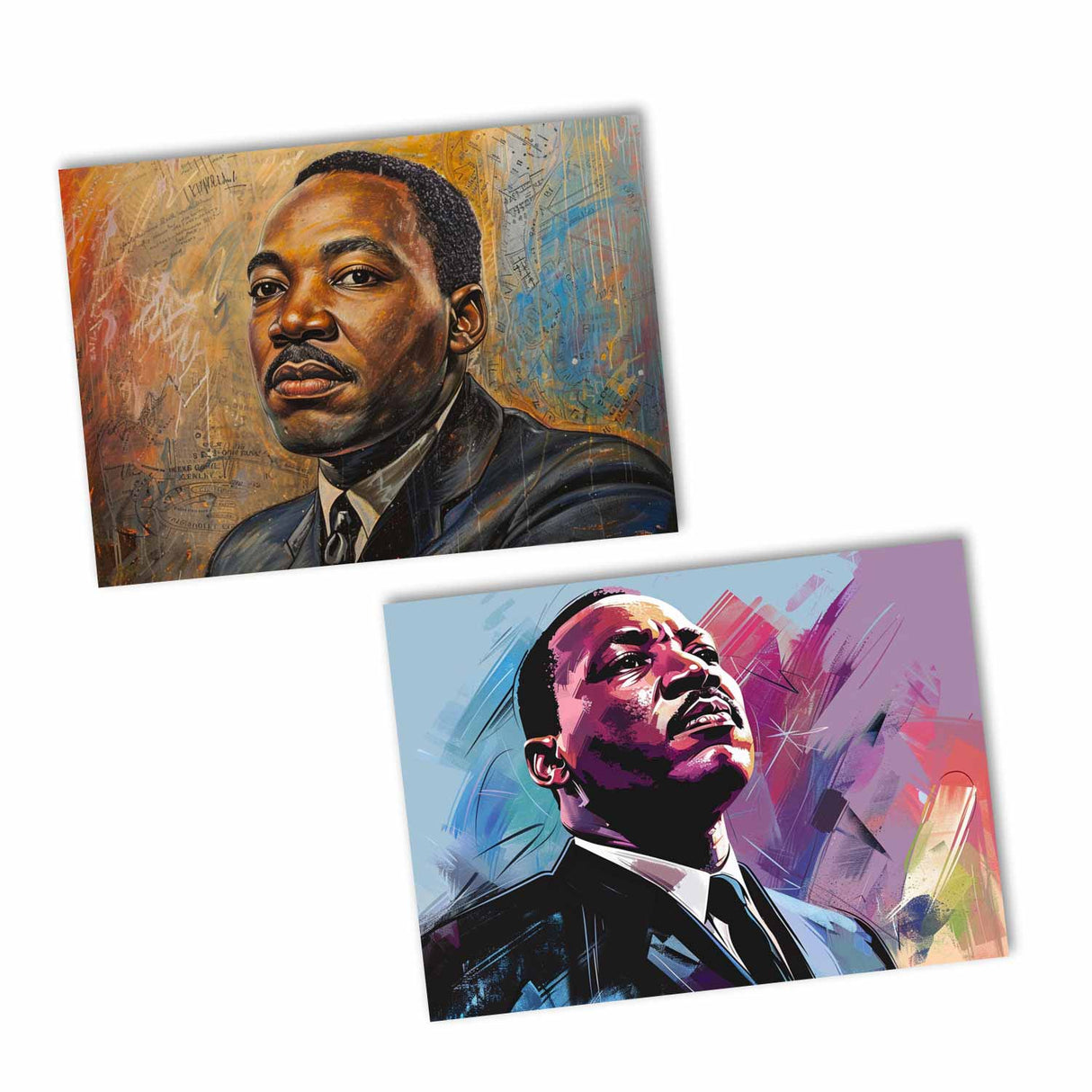 Martin Luther King Memorial Karten Set (10 Karten) | MLK Day | USA | Postkarte oder Klappkarte
