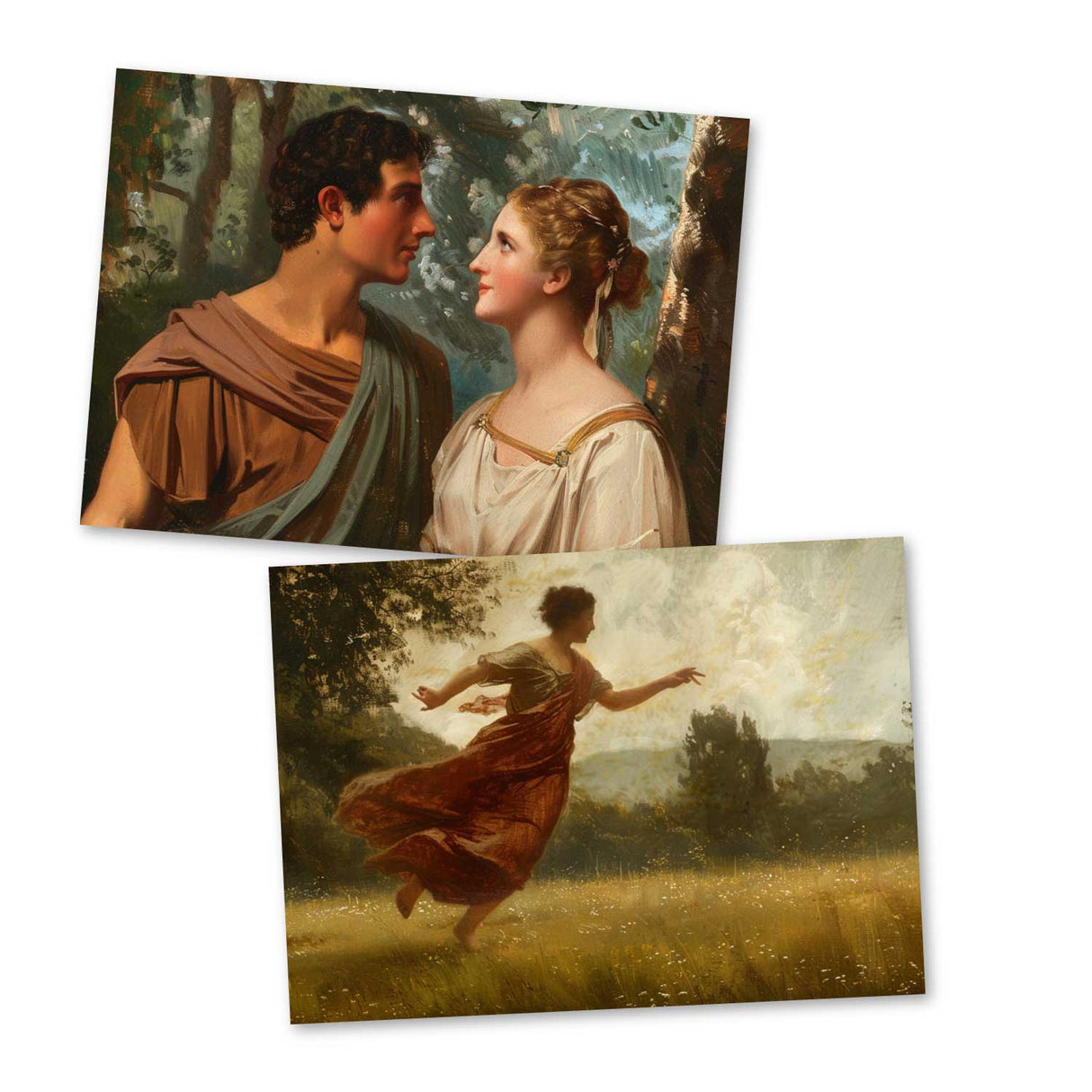 Antike Griechische Mythologie - Orpheus als Kartenset VOL 1 (15 Karten) | Mythologische Karten der Götter | Geschenk | Postkarte Klappkarte