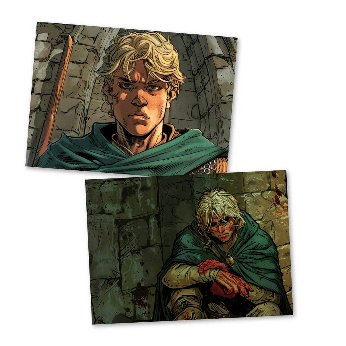 Des Hexers haariges Herz Karten Set A6 (15 Cards) Illustriertes Harry Potter Märchen von Beedle dem Barden I Fantasy Postkarten