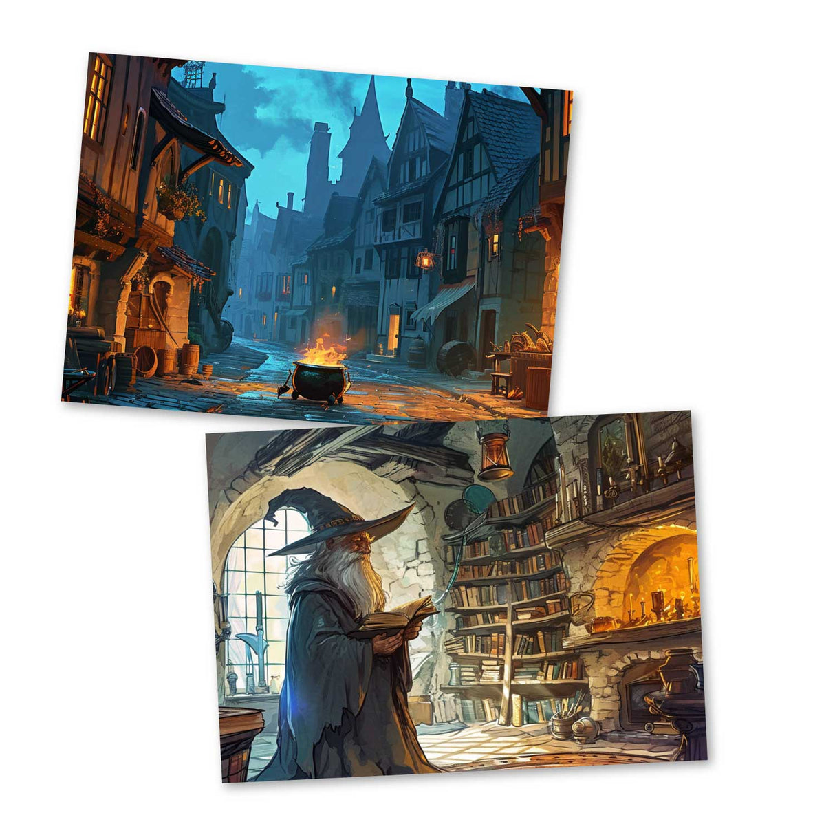 Der Zauberer und der hüpfende Topf (15 Cards) Die Märchen von Beedle dem Barden I basierend auf dem Harry Potter Universum als Set