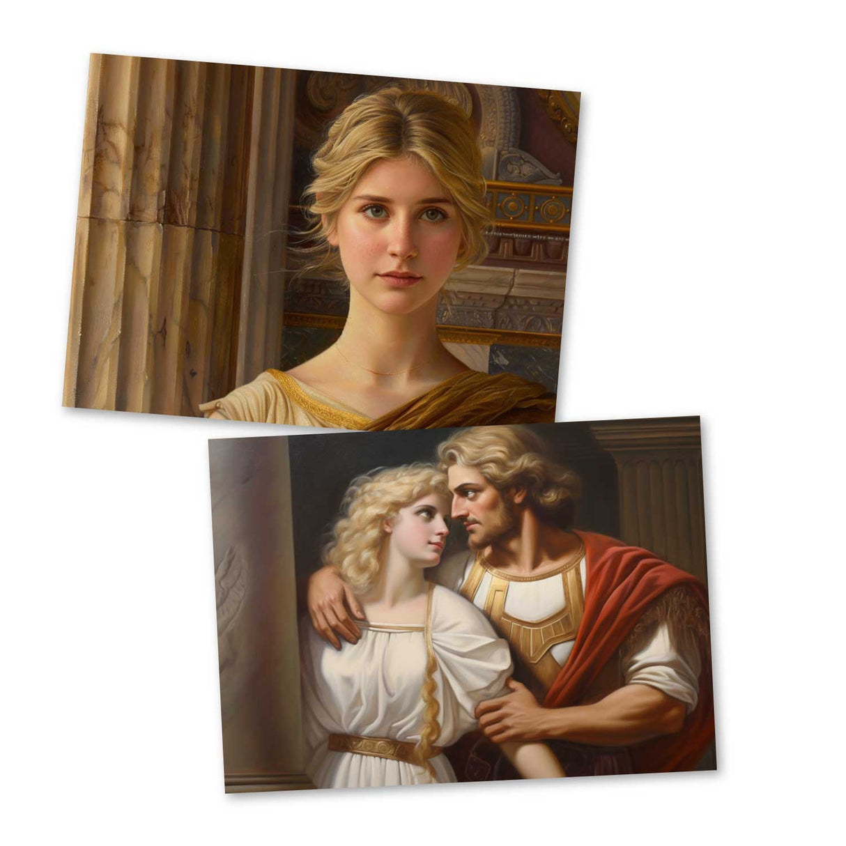 Antike Griechische Mythologie - Herakles - Herkules als Kartenset VOL 1 (15 Karten) | Karten der Götter | Geschenk | Postkarte Klappkarte