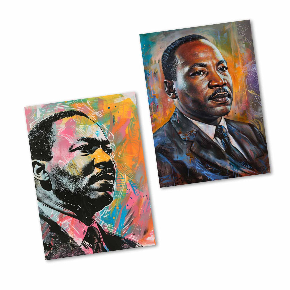 Martin Luther King Memorial Karten Set (10 Karten) | MLK Day | USA | Postkarte oder Klappkarte