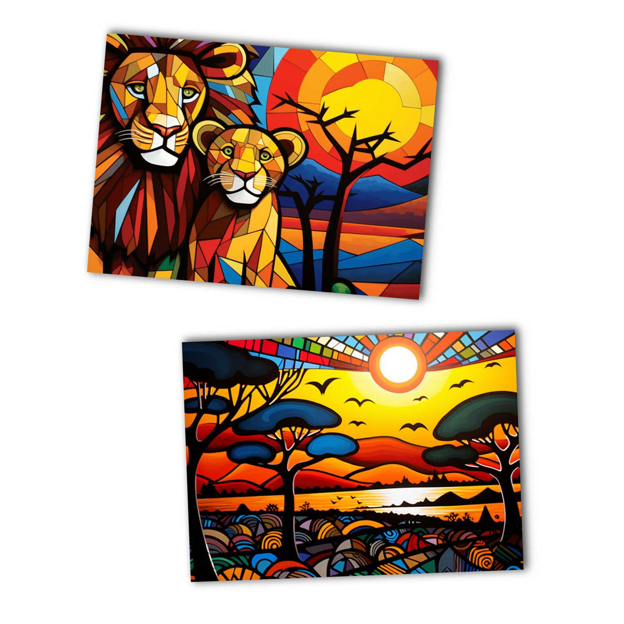 Flower of Life Cards Set (10 Cards) | Flower of Life | poison | wall decoration | Image Deco Spiritual | Decoration I mural