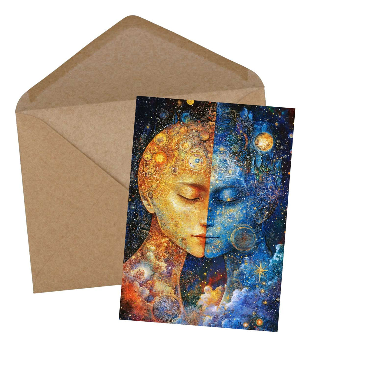 Zodiac sign card set (12 cards) I Greeting cards, folding cards and postcards with motifs of the zodiac signs