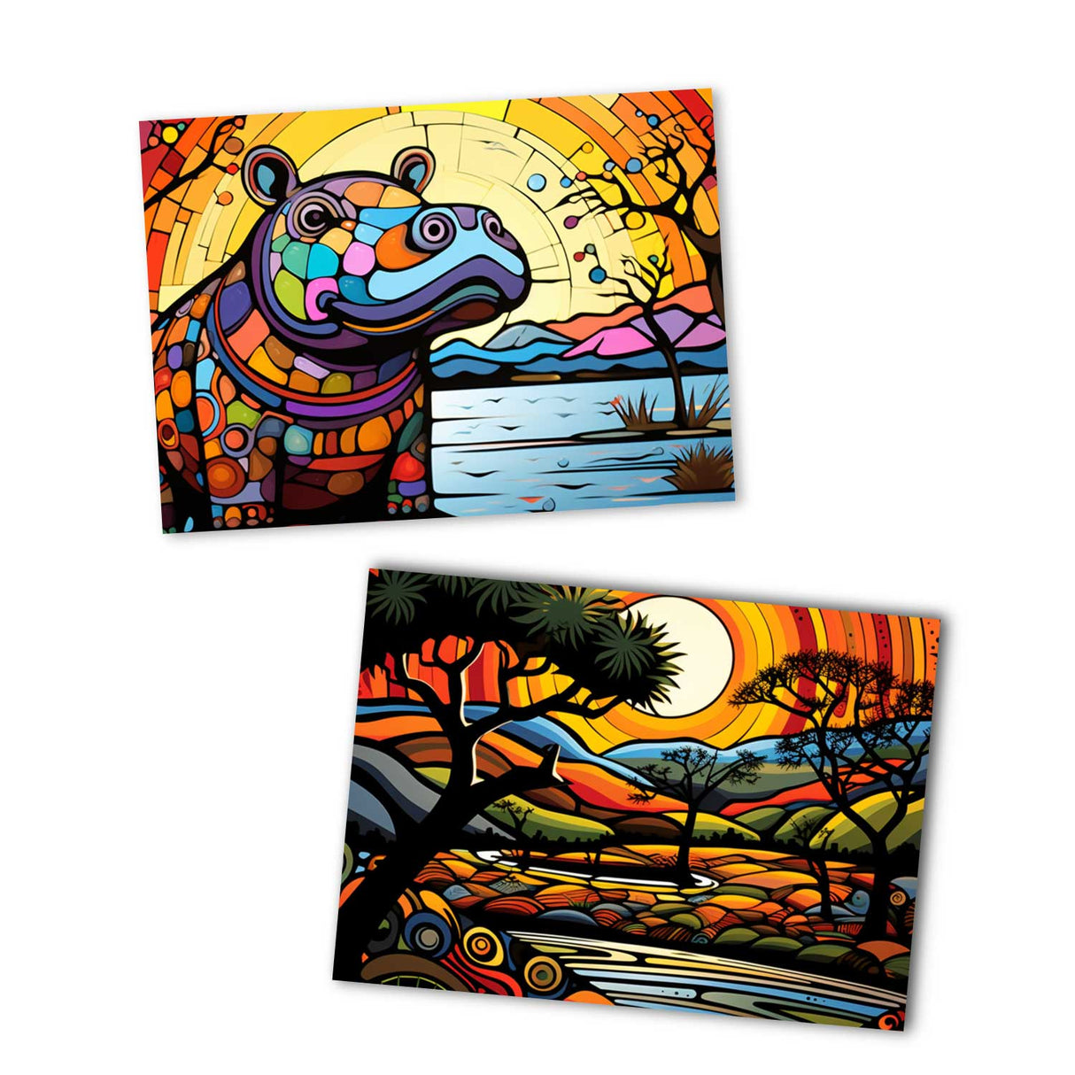 Flower of Life Cards Set (10 Cards) | Flower of Life | poison | wall decoration | Image Deco Spiritual | Decoration I mural