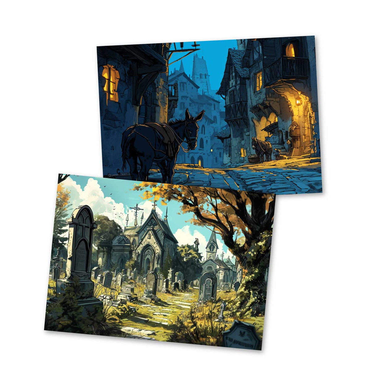 Der Zauberer und der hüpfende Topf (15 Cards) Die Märchen von Beedle dem Barden I basierend auf dem Harry Potter Universum als Set