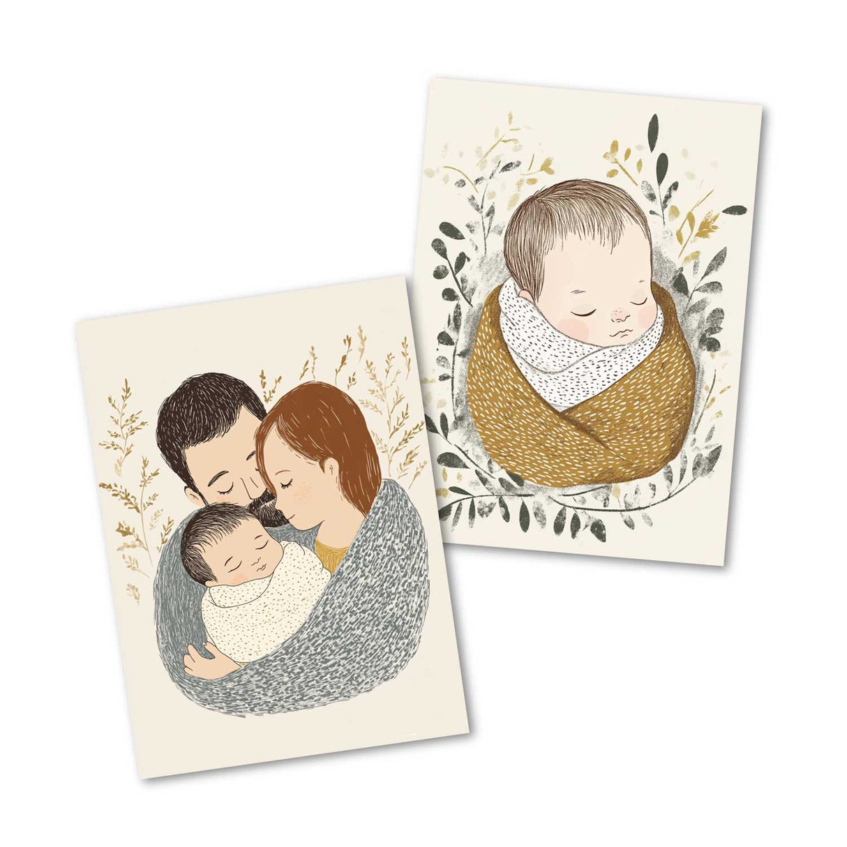 Zodiac sign card set (12 cards) I Greeting cards, folding cards and postcards with motifs of the zodiac signs