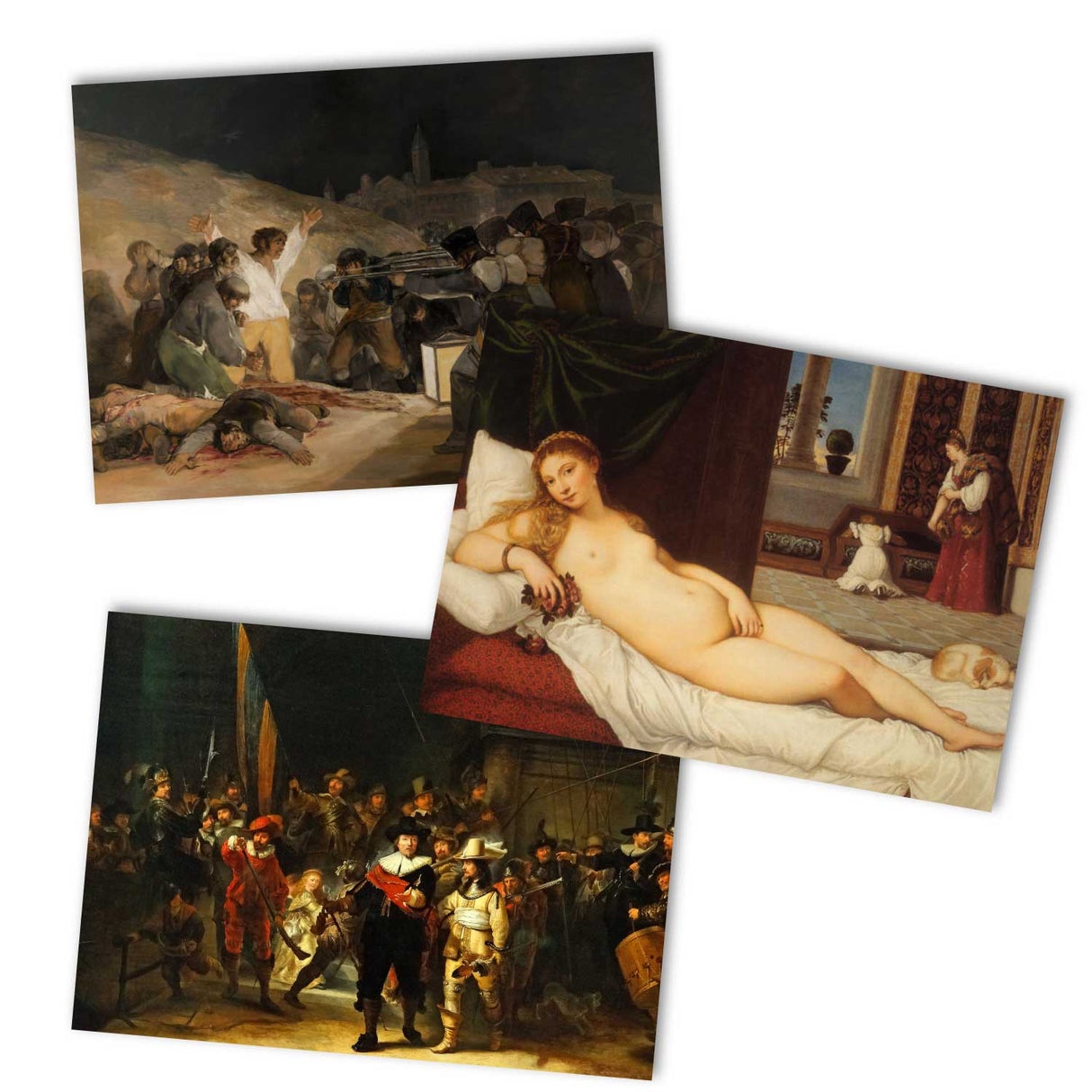 Kunstvolle Karten im Set (13 Karten) | Die größten Kunstwerke als Grußkarten I Postkarten Klappkarten | Bekannte Künstler I Kunstdruck