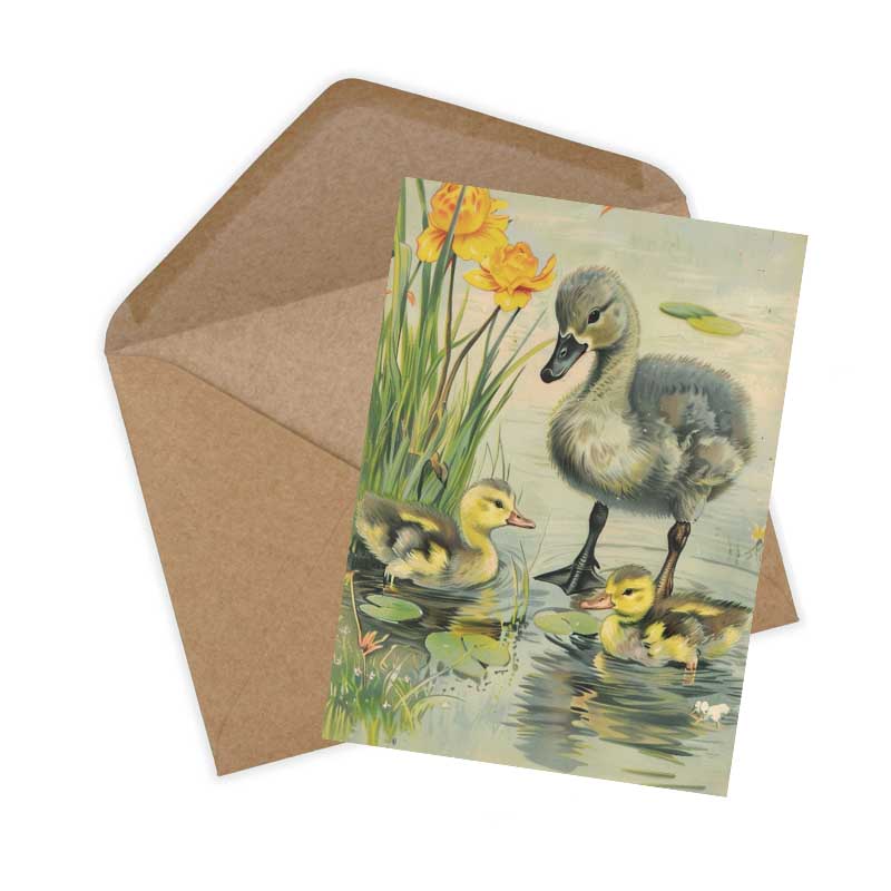 Traditionelle Märchenkarten Set (15 Karten) | Vintage Postkarten mit Märchen Motiven von Hans Christian Andersen - Illustration Vintage