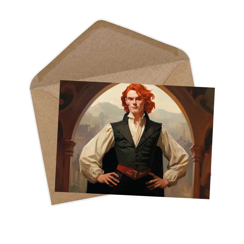 Das tapfere Schneiderlein Set A6 (15 Cards) kunstvoll Illustrierte Märchen I von den Brüdern Grimm im Original als kunstvolles Set