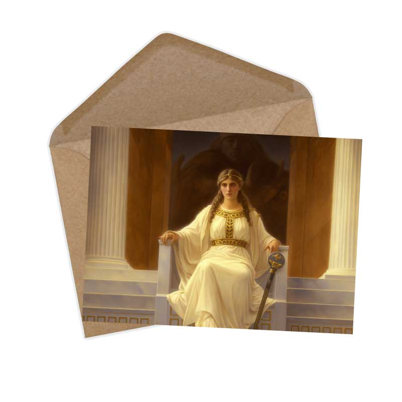 Antike Griechische Mythologie - Herakles - Herkules als Kartenset VOL 1 (15 Karten) | Karten der Götter | Geschenk | Postkarte Klappkarte