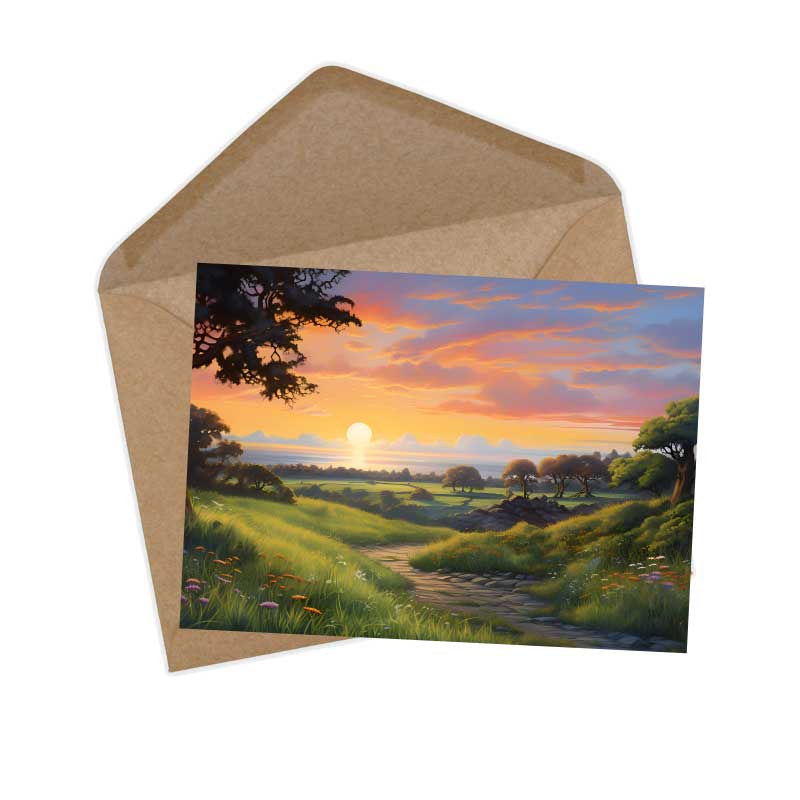 Der Froschkönig Karten Set A6 (15 Cards) Illustrierte Märchen im Painting Still I von den Brüdern Grimm im Original als kunstvolles Set