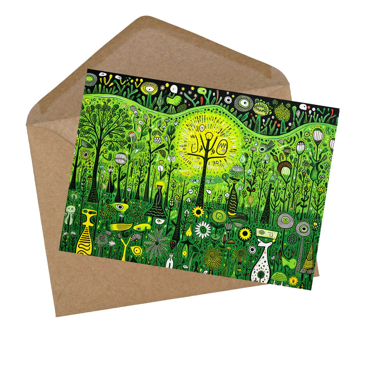 12 Kunstvolle Kollagen I Geburtstagskarten Postkarten A6 Set (10 Cards) Kollagen Stil I Karten zum Geburtstag Klappkarten für Glückwünsche I Happy Birthday