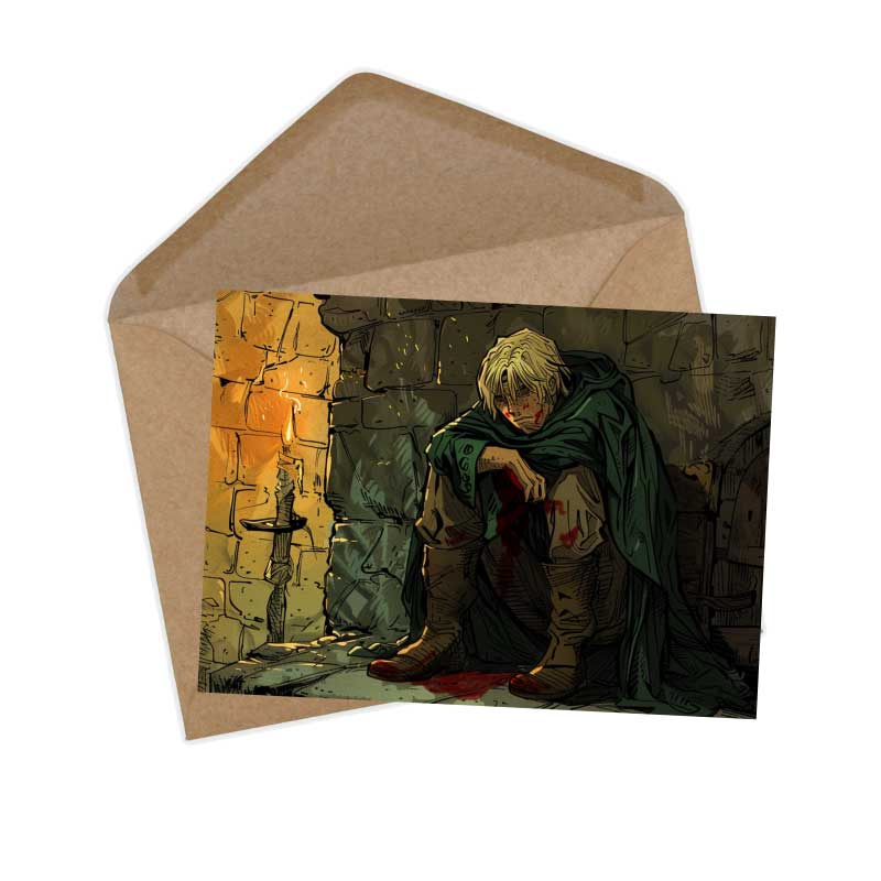 Des Hexers haariges Herz Karten Set A6 (15 Cards) Illustriertes Harry Potter Märchen von Beedle dem Barden I Fantasy Postkarten