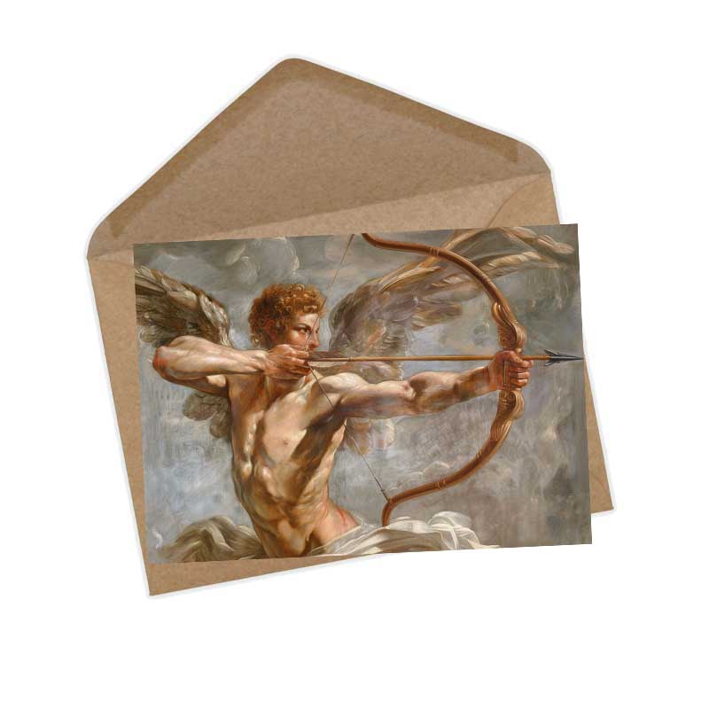 Antike Griechische Mythologie - Amor; Psyche als Kartenset (15 Karten) | Mythologische Karten der Götter | Schöne und das Biest