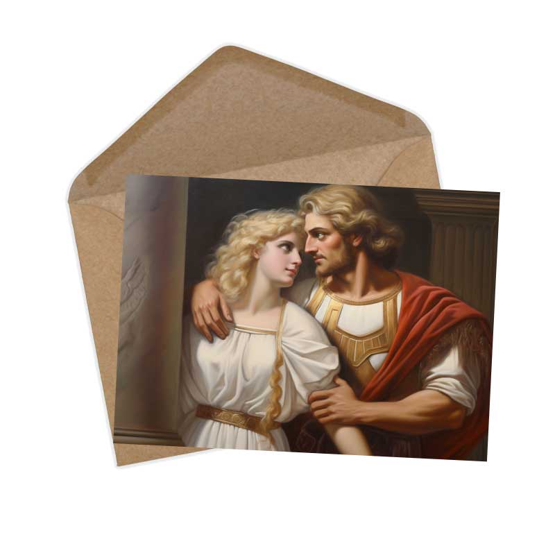 Antike Griechische Mythologie - Herakles - Herkules als Kartenset VOL 1 (15 Karten) | Karten der Götter | Geschenk | Postkarte Klappkarte