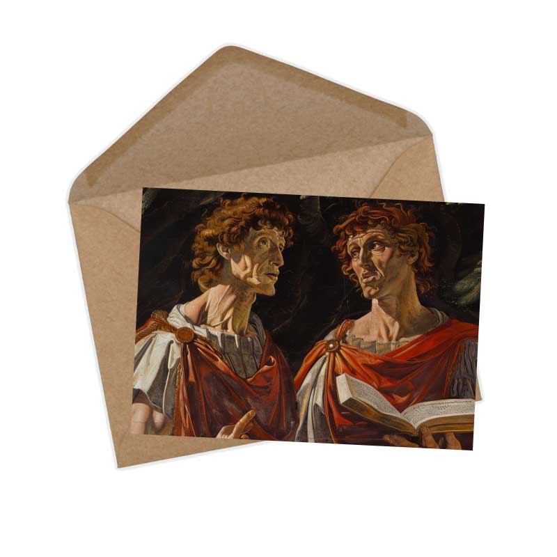 Dantes Inferno Kunstkarten Set (12 Karten) | Kunstvolle Karten | Geschenk | Unterwelt Hölle | Postkarte oder als Klappkarte