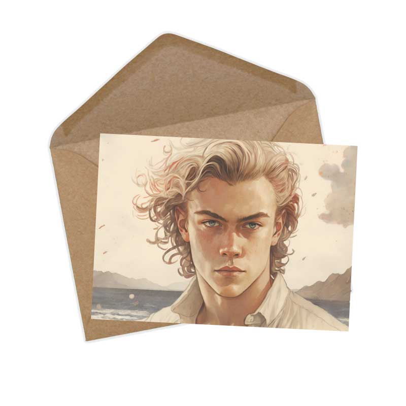 Die kleine Meerjungfrau Karten Set A6 (15 Cards) Illustrierte Märchen im Jugendstil I von H.C. Andersen im Original als kunstvolles Set