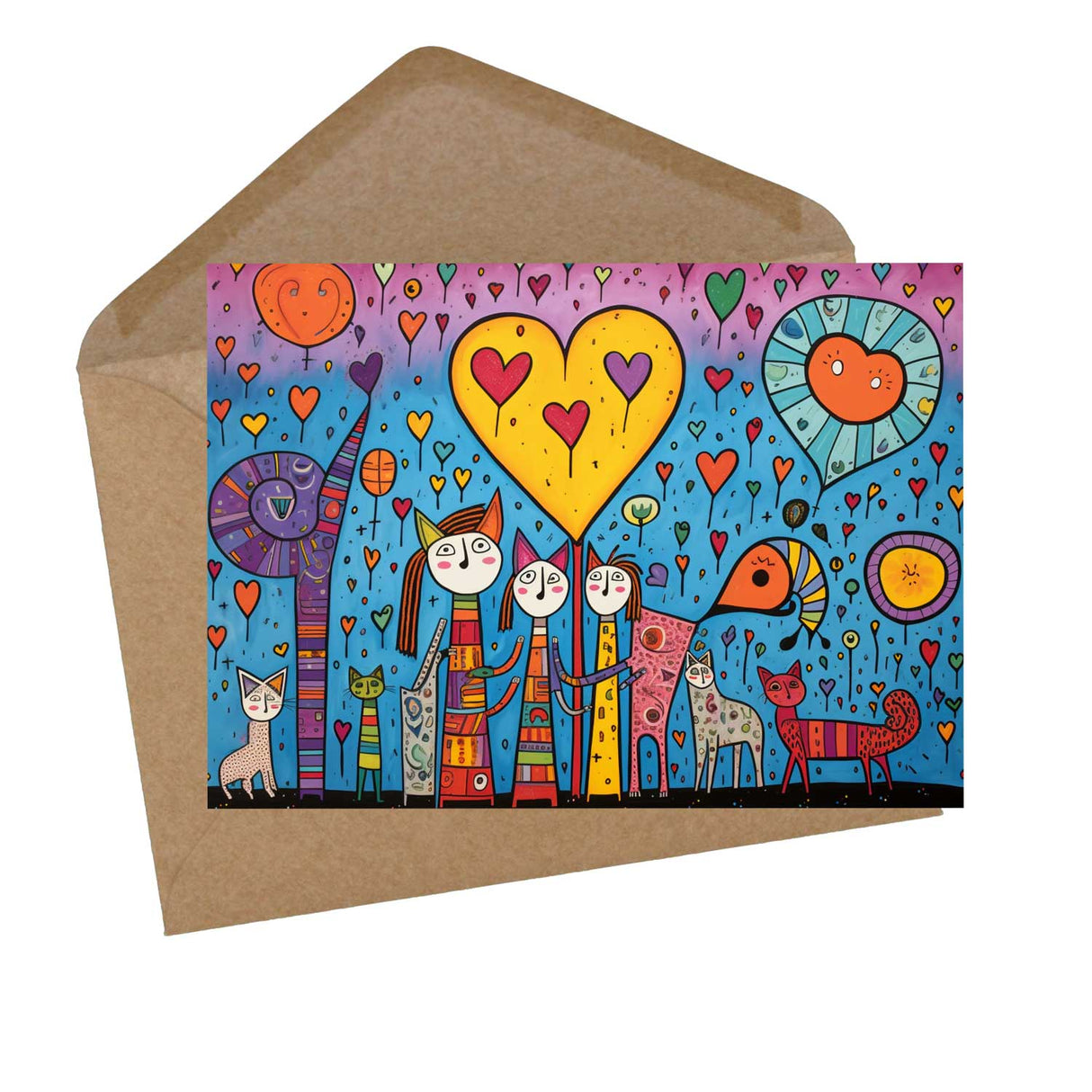 12 Kunstvolle Kollagen I Geburtstagskarten Postkarten A6 Set (10 Cards) Kollagen Stil I Karten zum Geburtstag Klappkarten für Glückwünsche I Happy Birthday