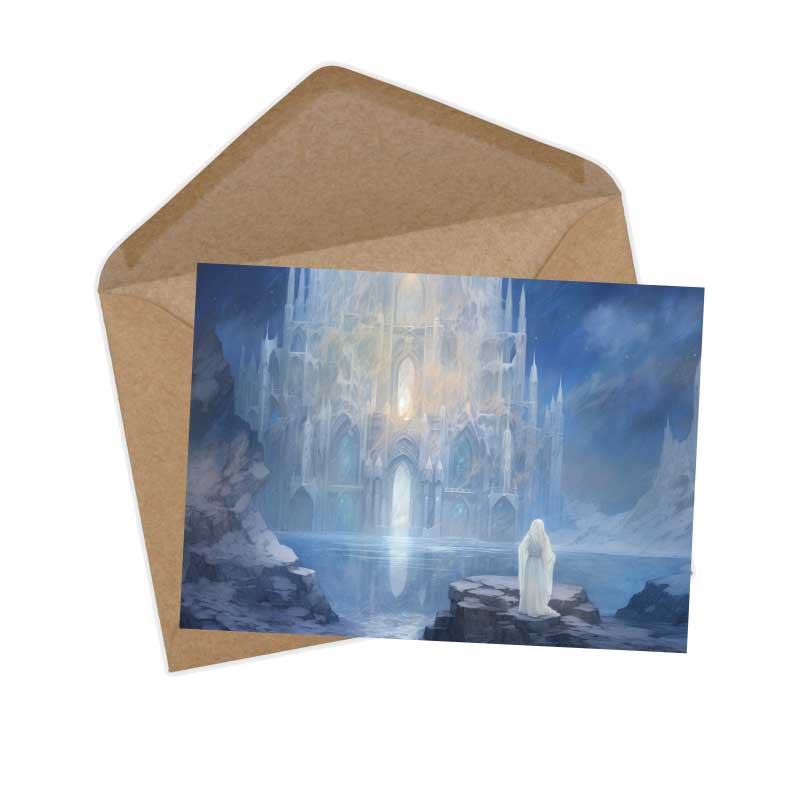 Die Schneekönigin (15 Cards) Illustriertes Wintermärchen I von H.C. Andersen im Original als kunstvolles Set I Die Eiskönigin im Original