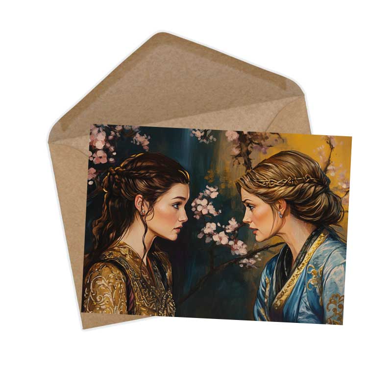 Siegfried - Teil 2 - Der Ring des Nibelungen Karten Set A6 (15 Cards) klassisch Illustrierte Legende I Siegfried I kunstvolles Set