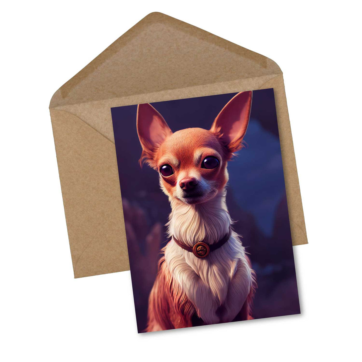 Postkarten A6 Set (14 Cards) Süße Hunderassen Portraits I digital Painting I Französische Bulldogge Labrador Chihuahua Jack Russell Terrier