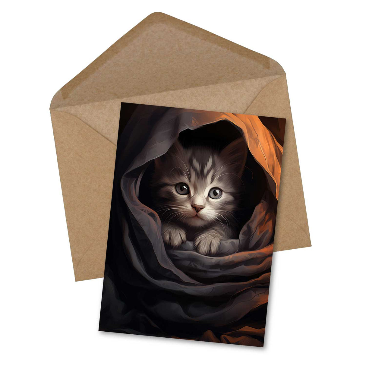 Katzenbabys Kitten Dekorationskarten A6 Set (15 Cards) Grusskarten und Geburtstagskarten I Katzen, Kittens