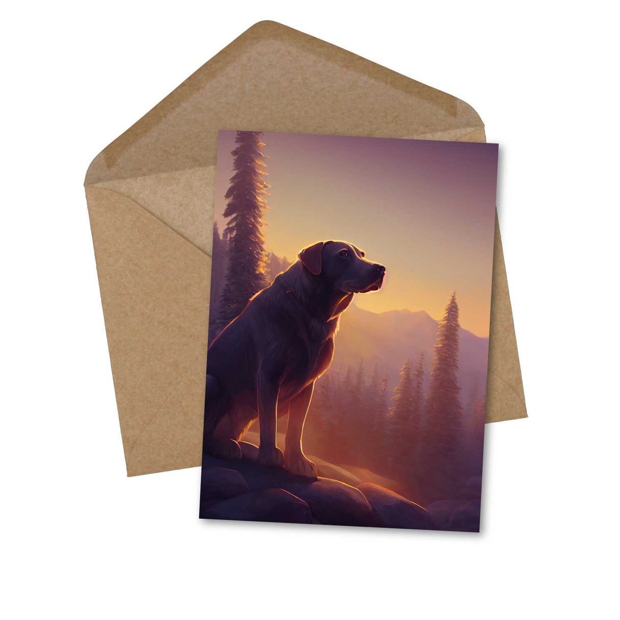 Postkarten A6 Set (14 Cards) Süße Hunderassen Portraits I digital Painting I Französische Bulldogge Labrador Chihuahua Jack Russell Terrier