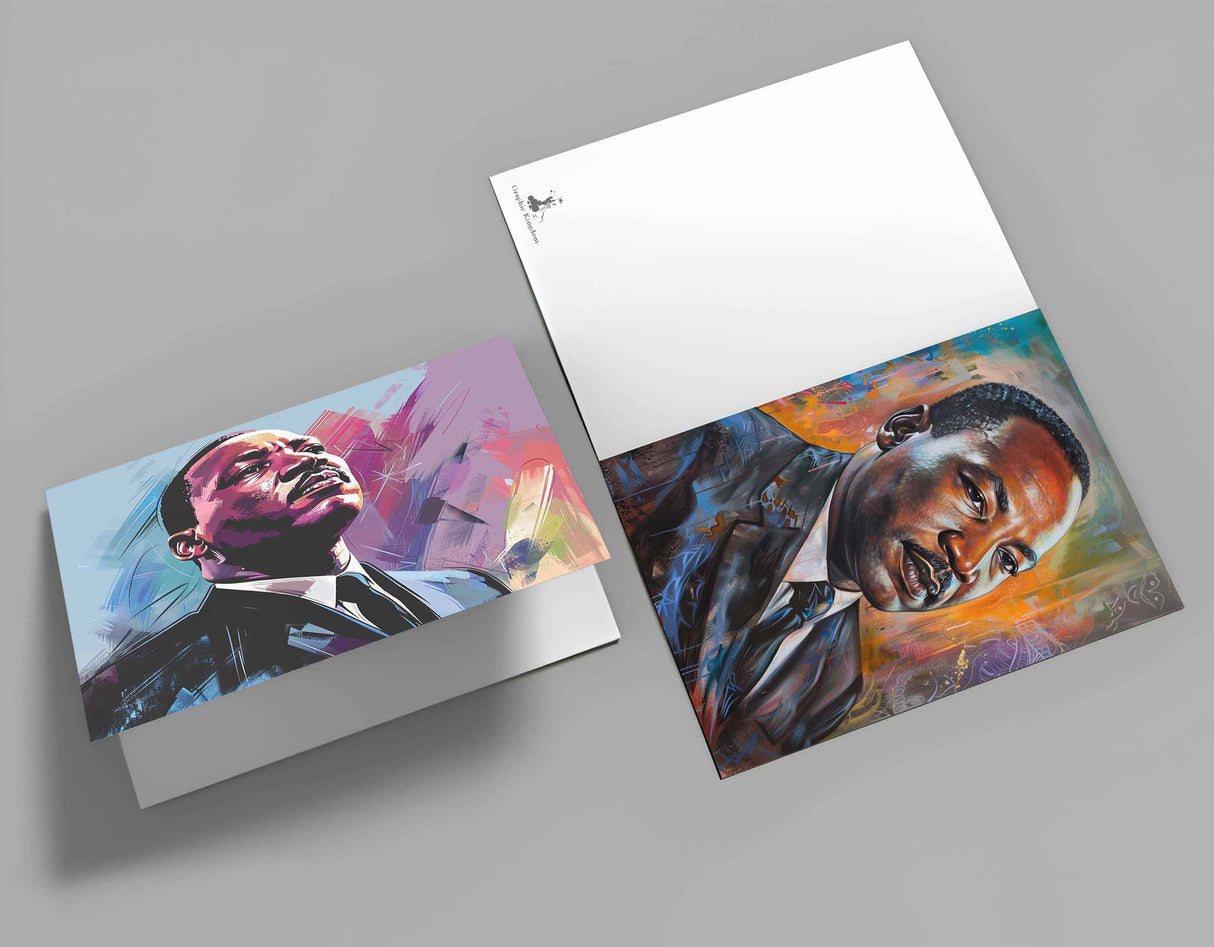 Martin Luther King Memorial Karten Set (10 Karten) | MLK Day | USA | Postkarte oder Klappkarte