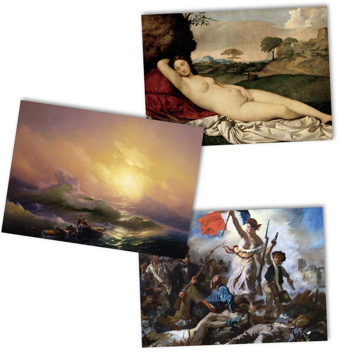 Kunstvolle Karten im Set (13 Karten) V3 | Die größten Kunstwerke als Grußkarten I Postkarten Klappkarten | Bekannte Künstler I Kunstdruck (Kopie)