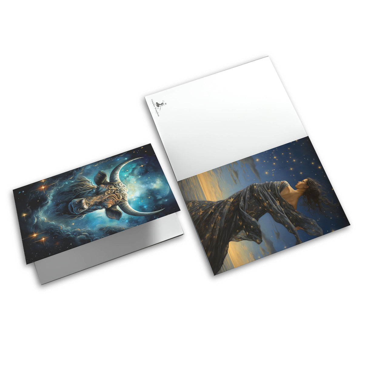 Zodiac sign card set (12 cards) I Greeting cards, folding cards and postcards with motifs of the zodiac signs